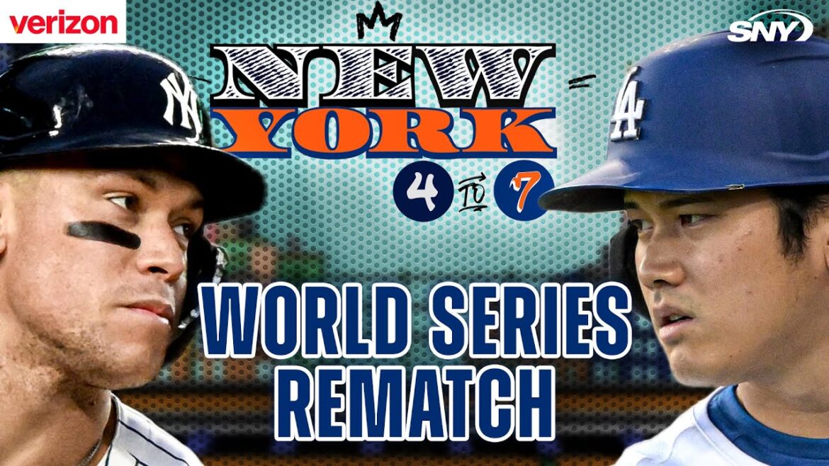 Aaron Judge, Shohei Ohtani, and the Yankees-Dodgers World Series rematch | New York 4 to 7 Aaron Judge, Shohei Ohtani, and the Yankees-Dodgers World Series rematch | New York 4 to 7