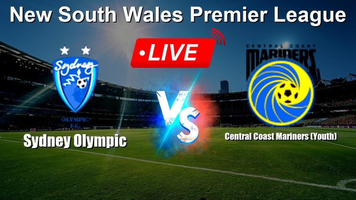🔴 LIVE: Sydney Olympic vs Central Coast Mariners (Youth) – Live Score Today 🔴 LIVE: Sydney Olympic vs Central Coast Mariners (Youth) - Live Score Today