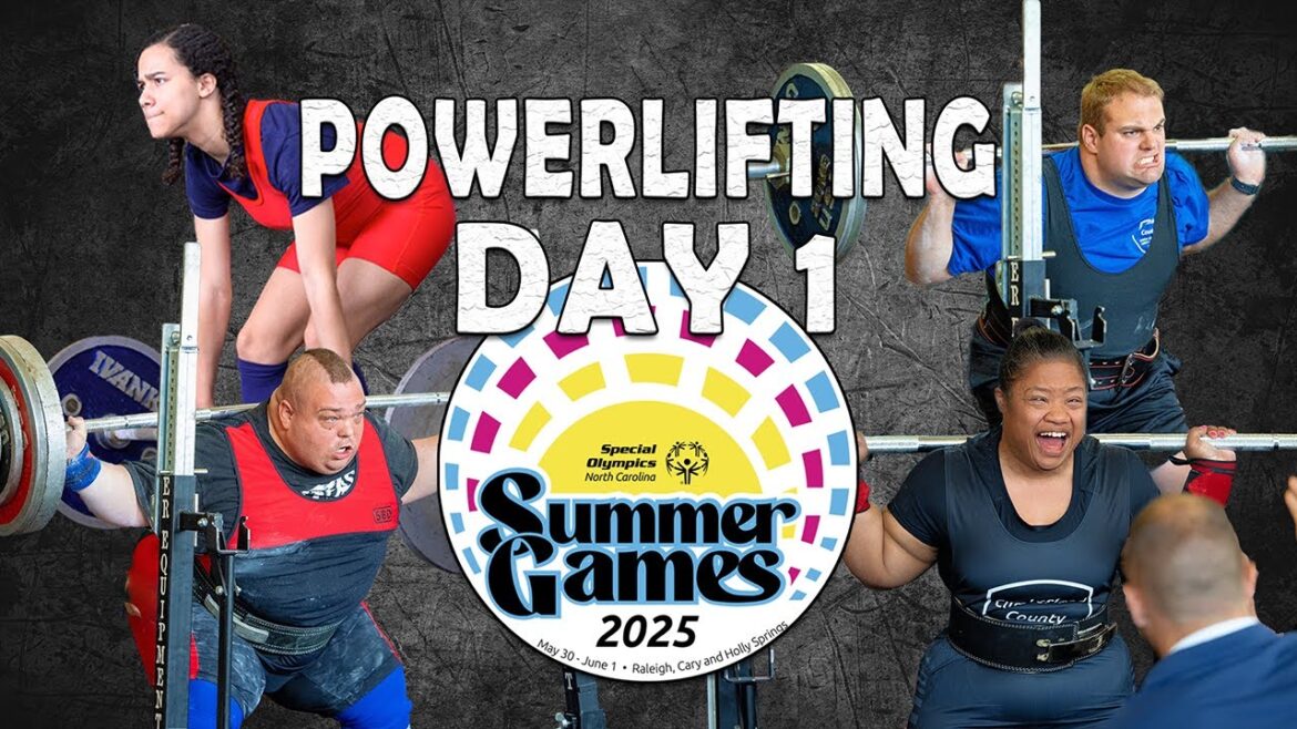 2025 Special Olympics North Carolina Summer Games Powerlifting Competition – Day 1 2025 Special Olympics North Carolina Summer Games Powerlifting Competition - Day 1