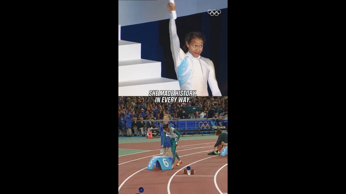 An icon. A legacy. Cathy Freeman. ❤️