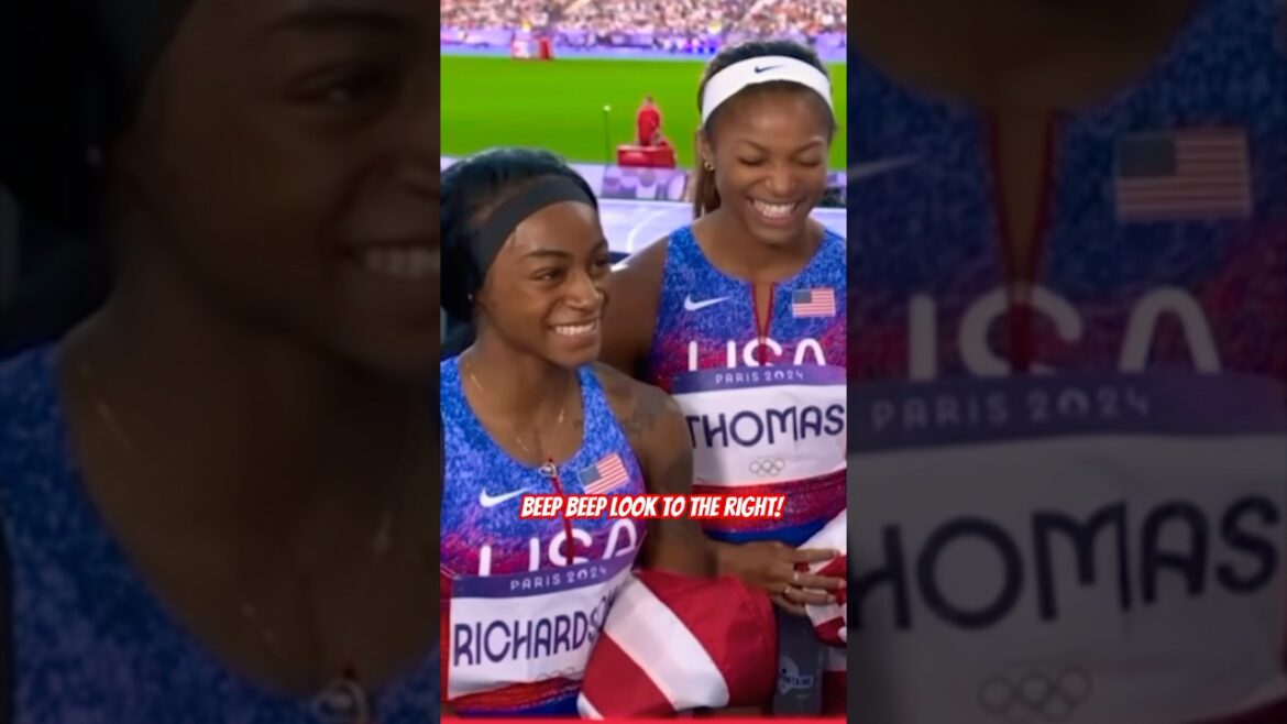 The Most Nerve-Wracking Baton Pass in Olympic History? Sha’Carri Reacts The Most Nerve-Wracking Baton Pass in Olympic History? Sha’Carri Reacts