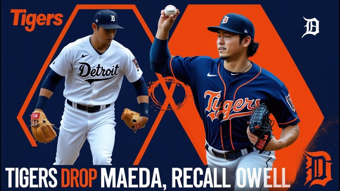 ⚾🔁 Tigers Cut Veteran Kenta Maeda, Recall Prospect Tyler Owens