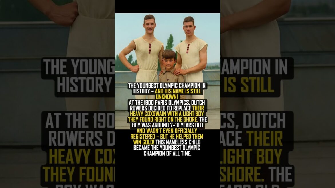 The Mystery Kid: Youngest Olympic Champ Ever! 🥇🤯 The Mystery Kid: Youngest Olympic Champ Ever! 🥇🤯