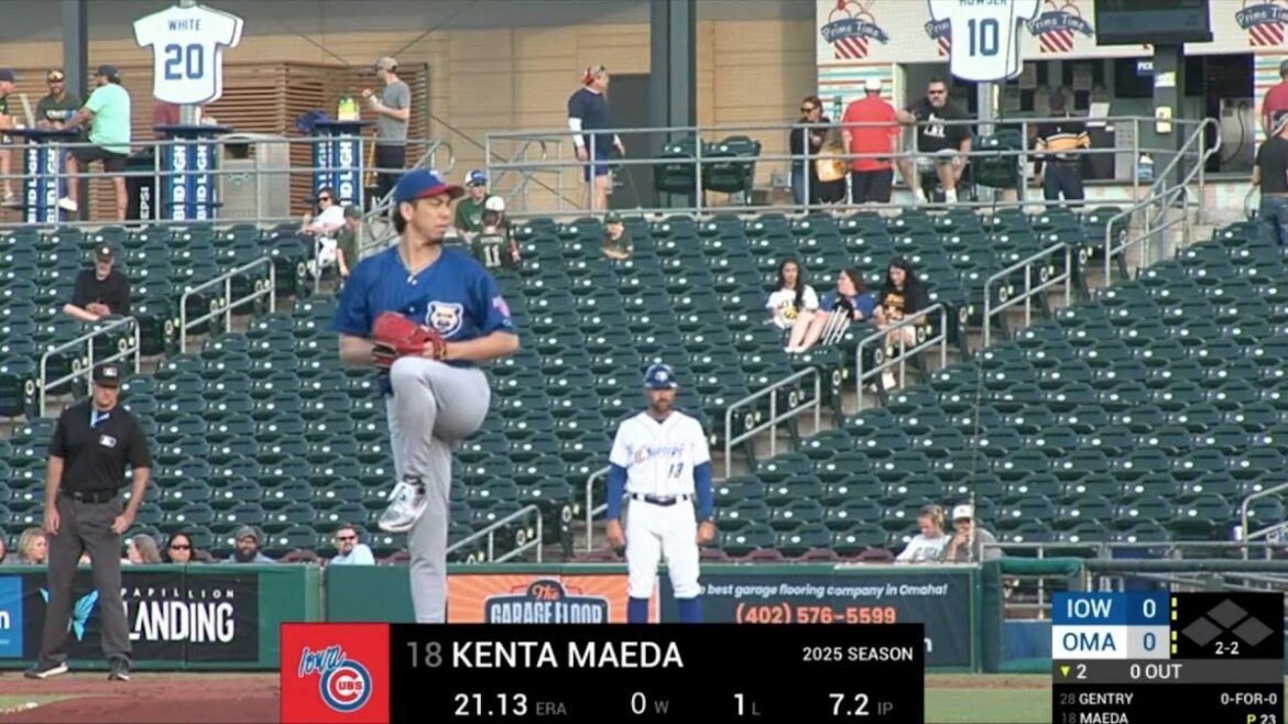 [Maeda Kenta]2025/06/03 vs Royals 3A Chicago Cubs Kenta Maeda Chicago Cubs #Hiroshima Toyo Carp