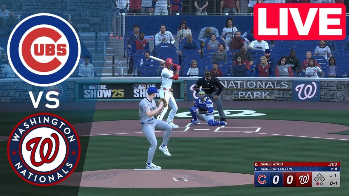 MLB LIVE🔴 Chicago Cubs vs Washington Nationals - Jun 5, 2025 | Full Game MLB 2025 EN VIVO