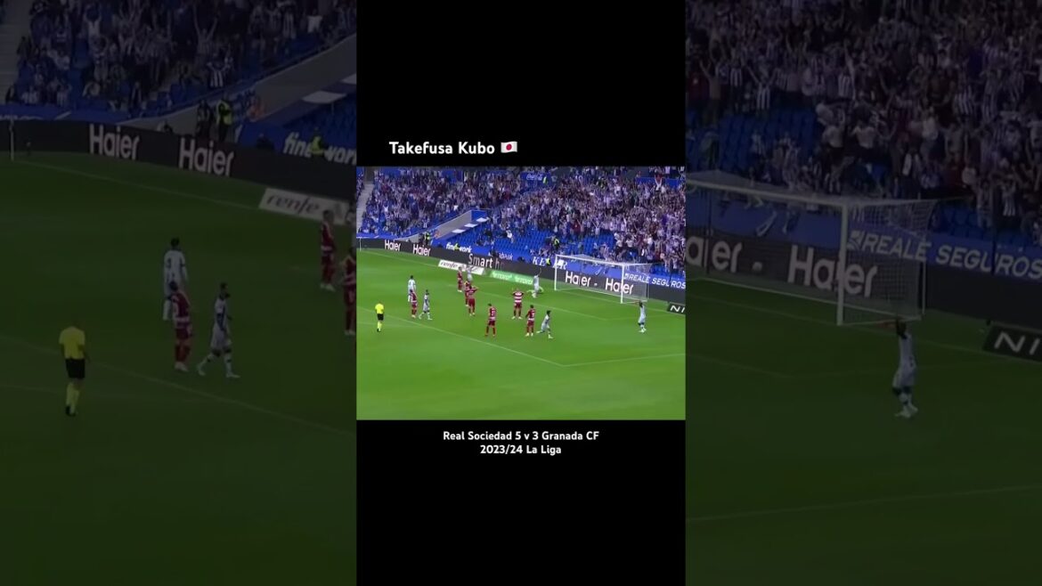 Birthday - Takefusa Kubo: Scoring a very Messi-like golazo for Real Sociedad, an absolute banger