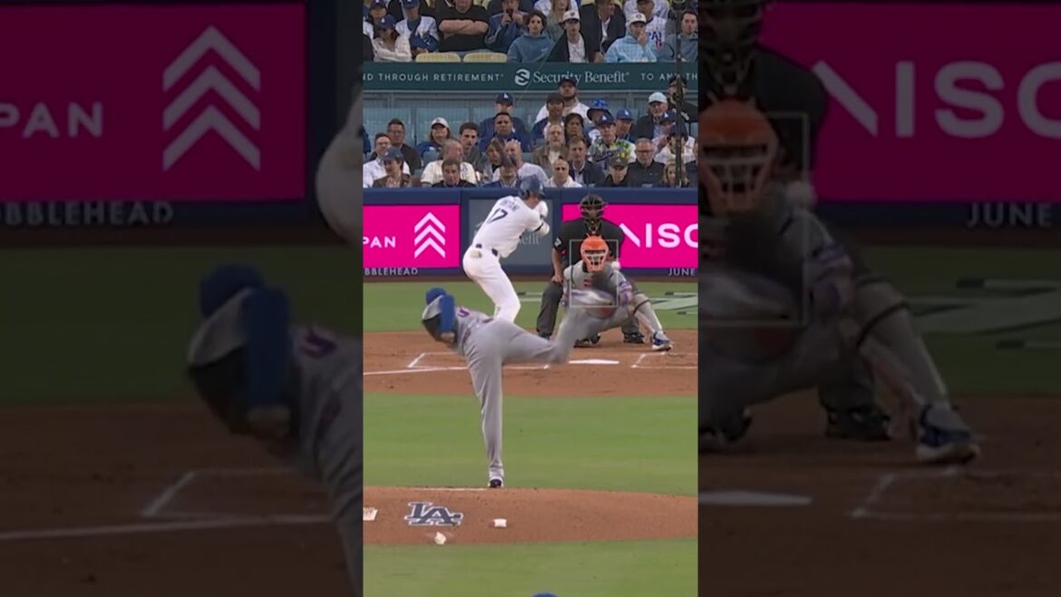 Tylor Megill gets Shohei Ohtani looking 👀