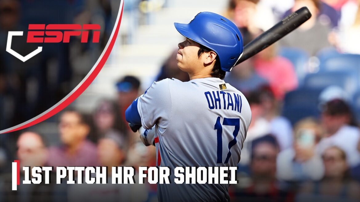 FIRST PITCH HOME RUN for Shohei Ohtani's 19th of the season 🚀 | ESPN MLB
