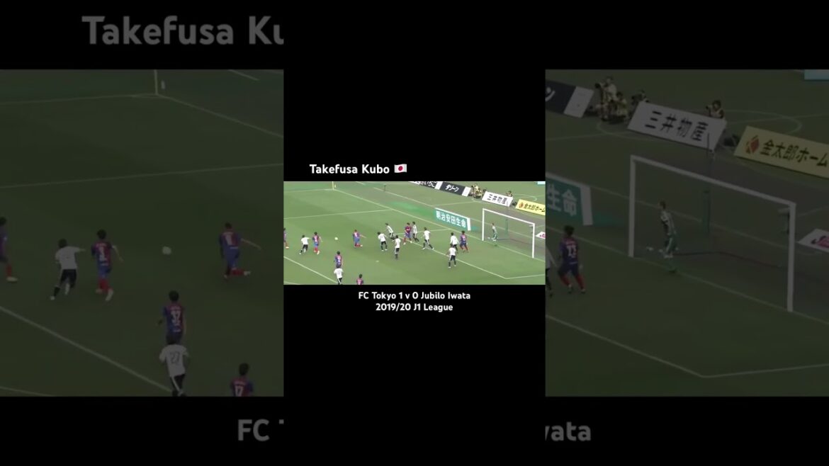 Birthday - Takefusa Kubo: Scoring a superb last minute game winning goal in the J1 League, banger