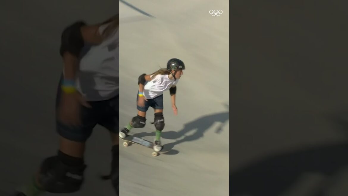From injury to the podium. ❤️‍🔥🛹 #OlympicGames #WorldSkate #OlympicSkateboarding