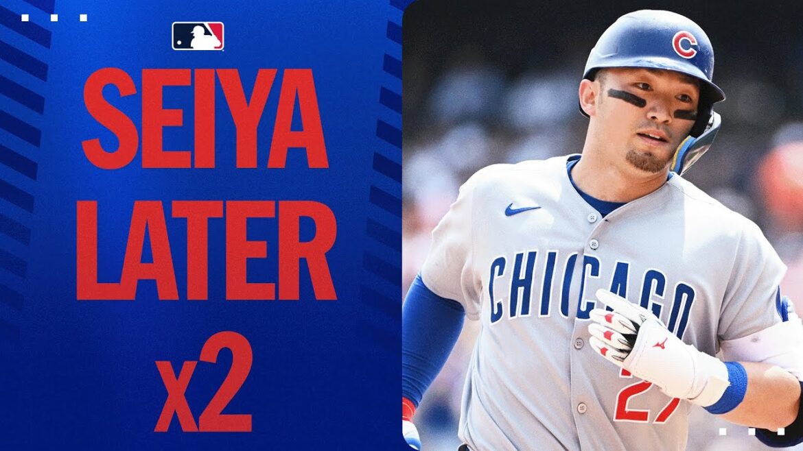 Seiya Suzuki CRUSHES TWO home runs for the Cubs! | Suzuki Seiya's impressive performance