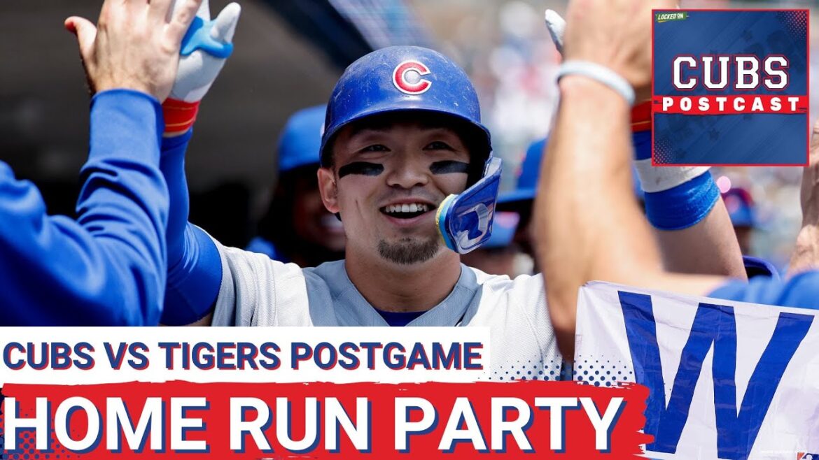 CUBS POSTCAST: Seiya Suzuki goes deep TWICE & the Chicago Cubs hit 5 homers in 6-1 win vs the Tigers