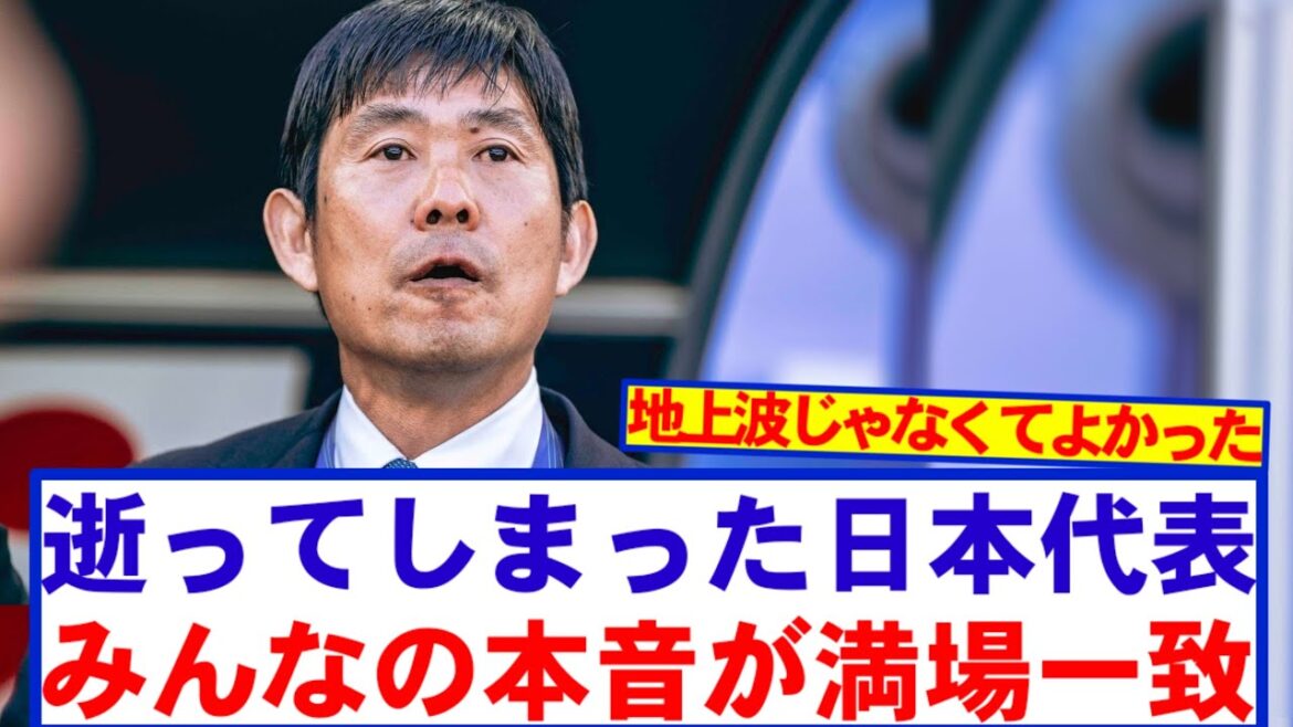 [True thoughts]Here are the true thoughts of everyone who saw Japan vs. Australia