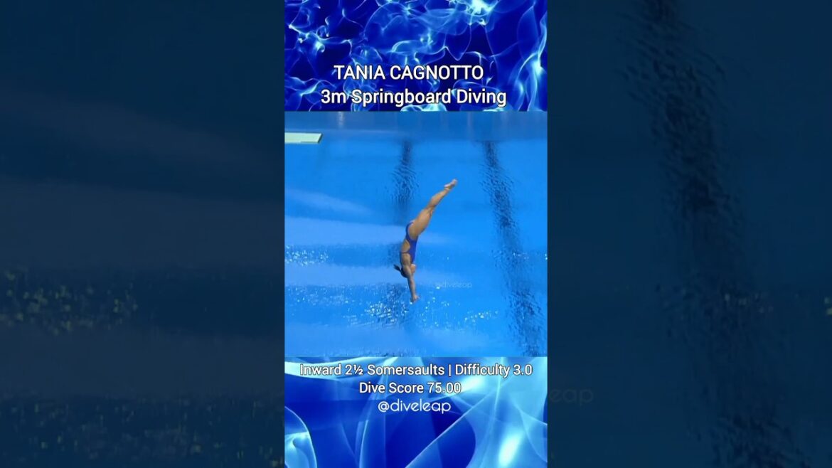 Remarkable Performance by Tania Cagnotto #edit #diving #shorts #olympics #music