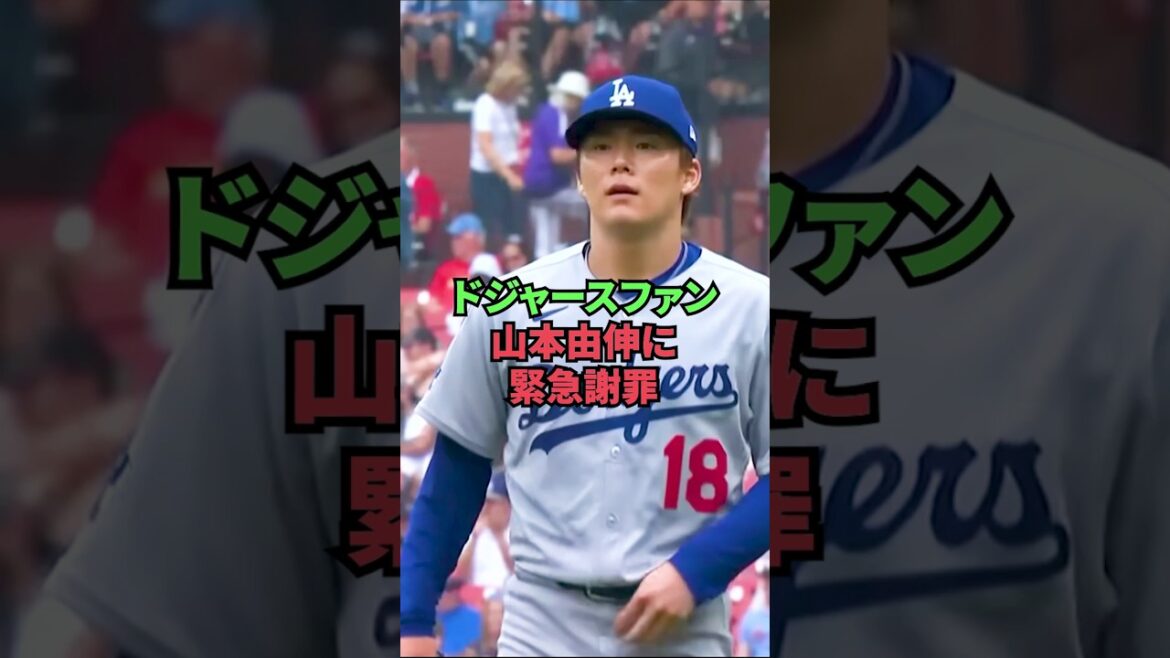 Dodgers fan urgently apologises to Yamamoto Yushin