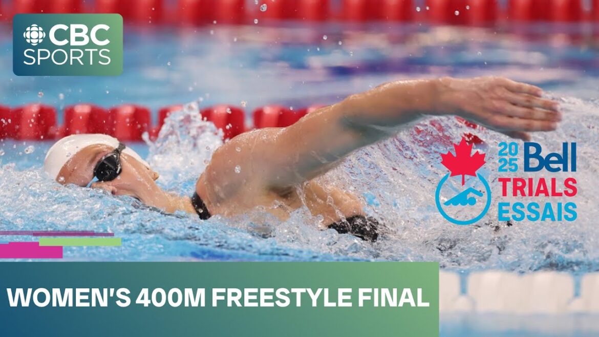 Summer McIntosh demolishes world record in 400m freestyle at Canadian swimming trials | #CBCSports Summer McIntosh demolishes world record in 400m freestyle at Canadian swimming trials | #CBCSports