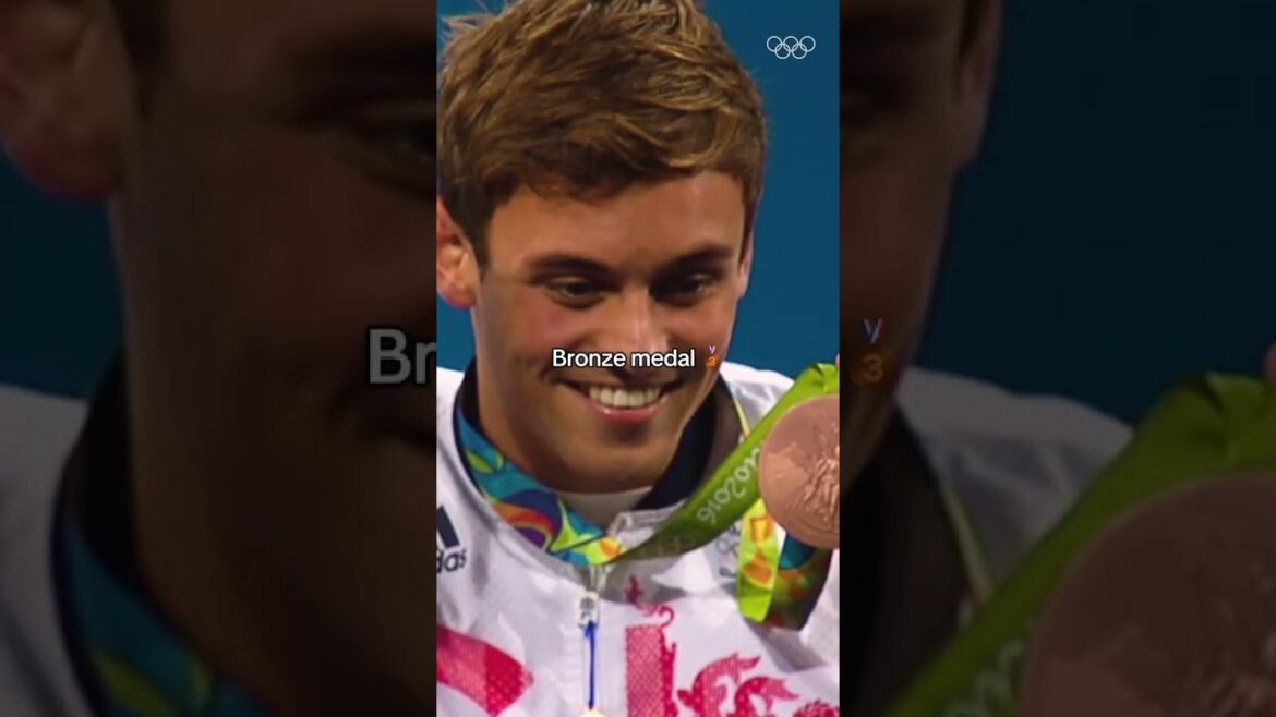 Tom Daley’s Olympic dream began when he was 14 years old. 🇬🇧🥇❤️‍🔥 #Olympics #Sports #Diving