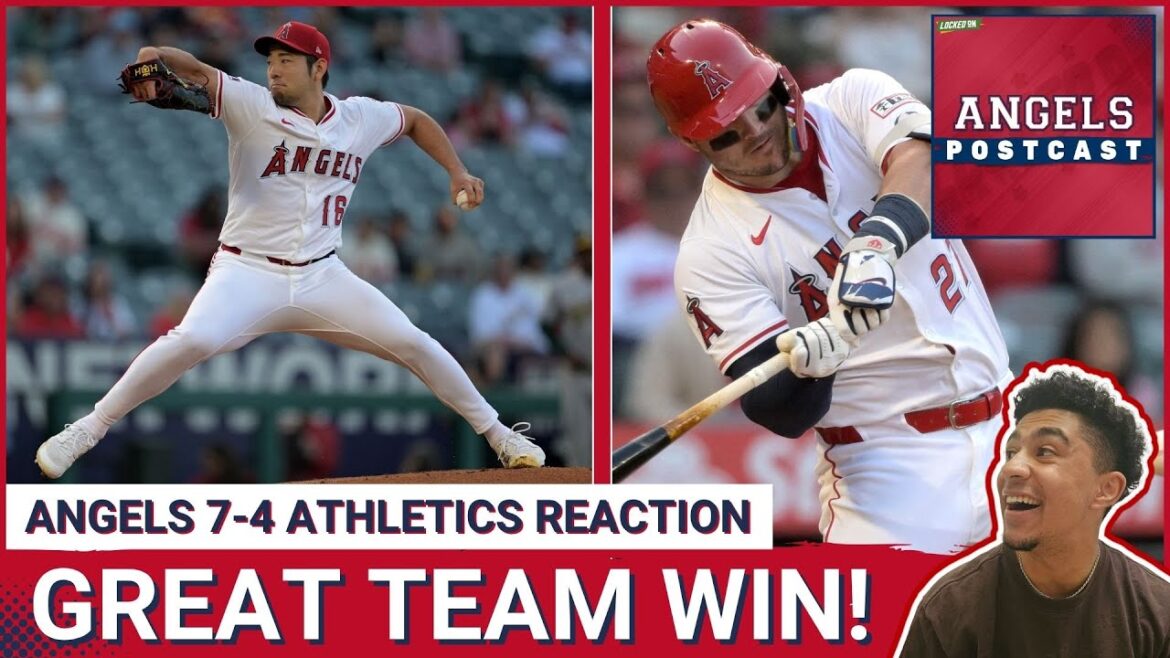 ANGELS POSTCAST: Yusei Kikuchi DEALS as Halos open series with 7-4 win over the Athletics at Big A