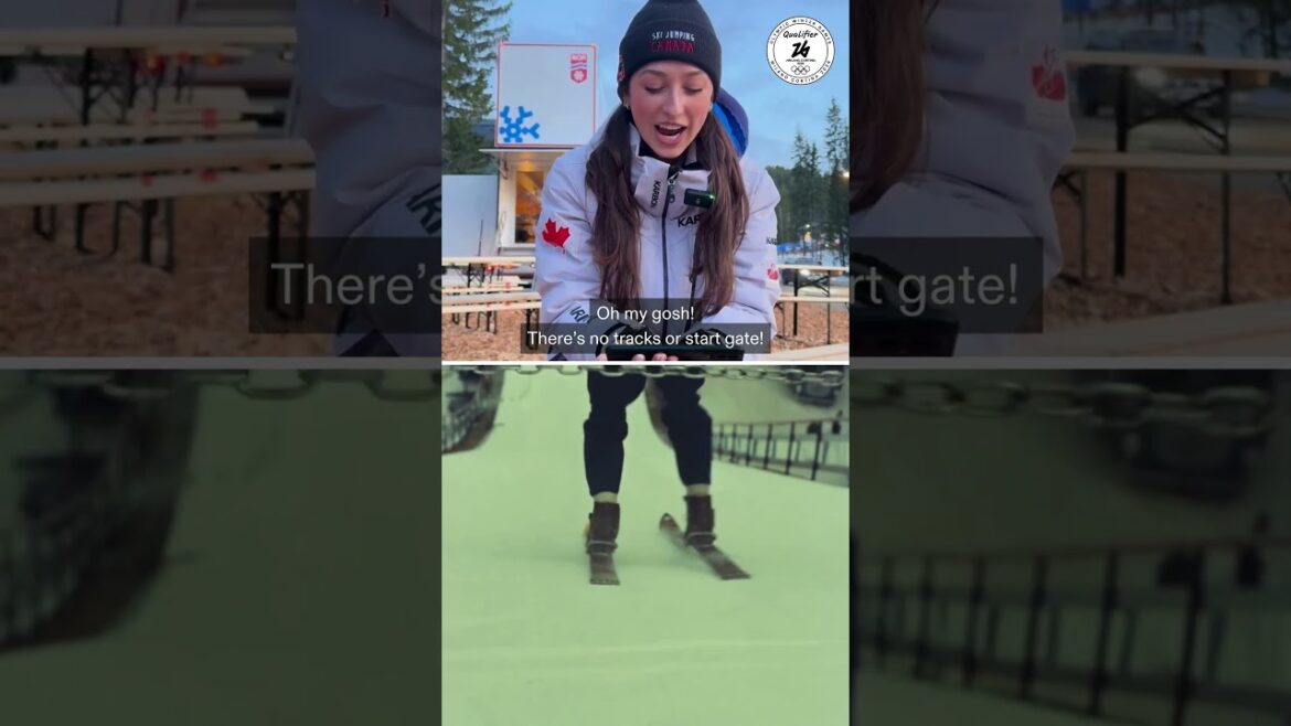 Ski jumping has changed a lot since 1956! ⛷️😲