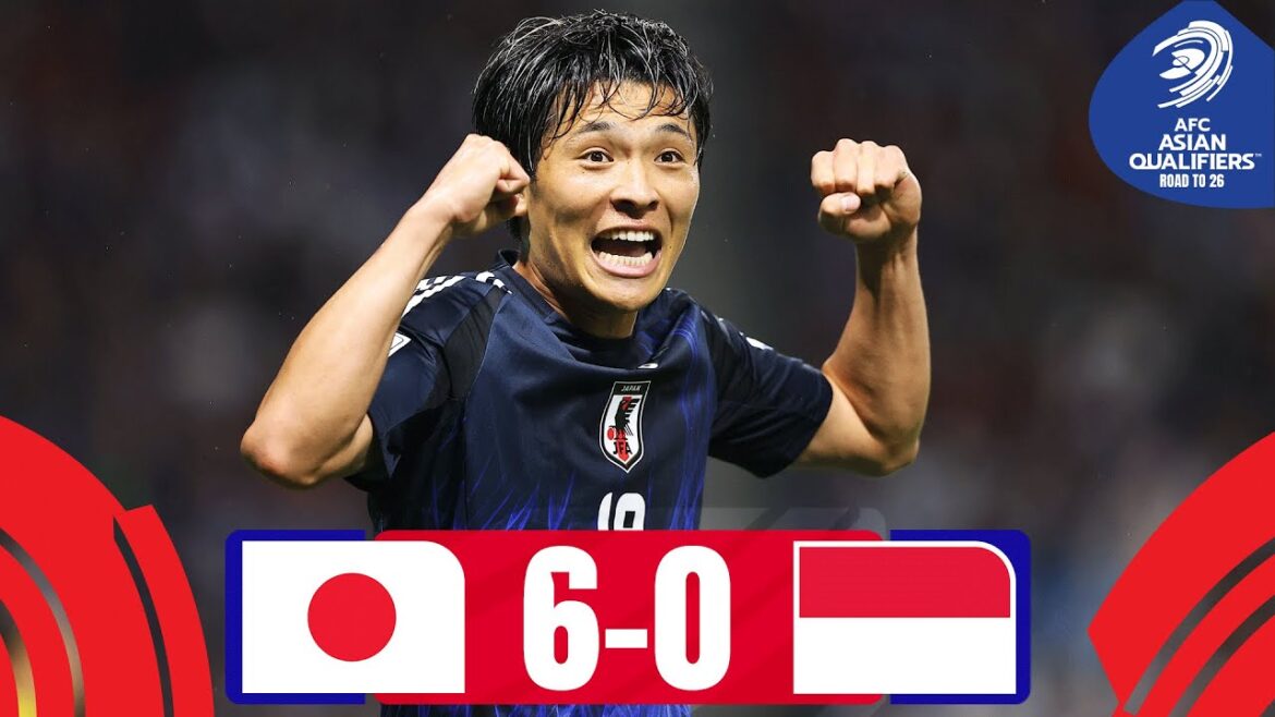 JAPAN RUN RIOT, Indonesia look ahead! | Japan - Indonesia | Highlights #AsianQualifiers - Road To 26