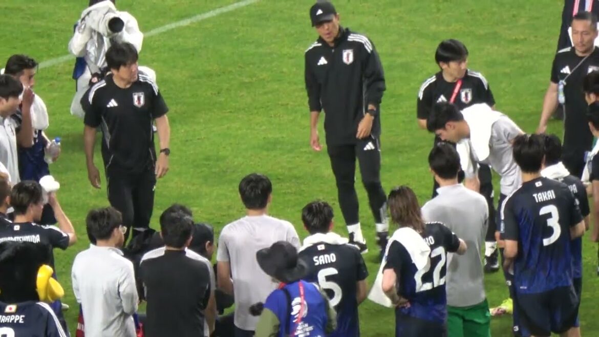 [World Cup]The whistle of the match against Indonesia - the victory's final round, local video Asia final qualifying round 10 Japan x Indonesia