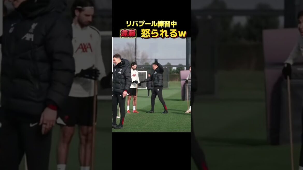 Endo Kou smiles after being warned by the coach lol. Best of all. #Soccer #liverpool #liverpool