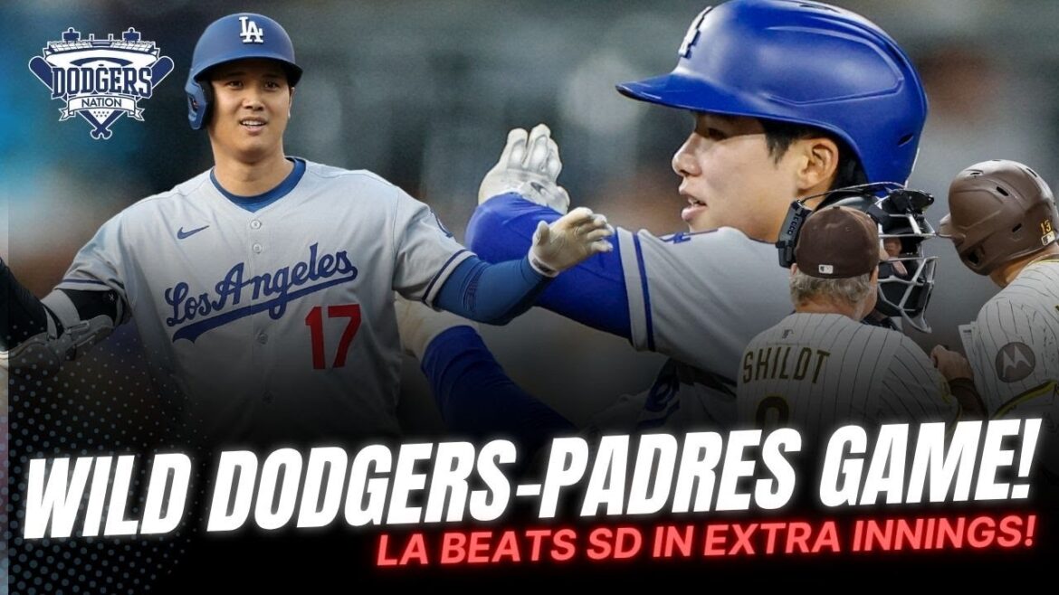 MUST-SEE: Dodgers Beat Padres in Extra Innings! Shohei Ohtani, Hyeseong Kim! MUST-SEE: Dodgers Beat Padres in Extra Innings! Shohei Ohtani, Hyeseong Kim!