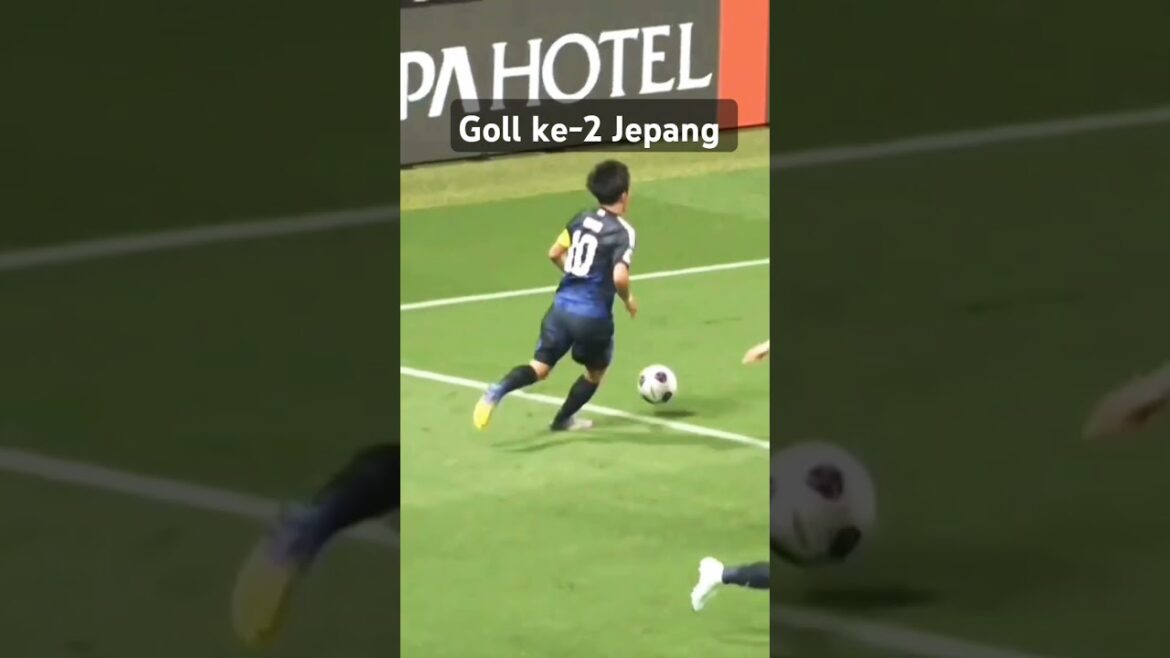 Japanese 2nd Beautiful Goal Process #Timnasday #IndonesiaVsjapan #ShortVideo