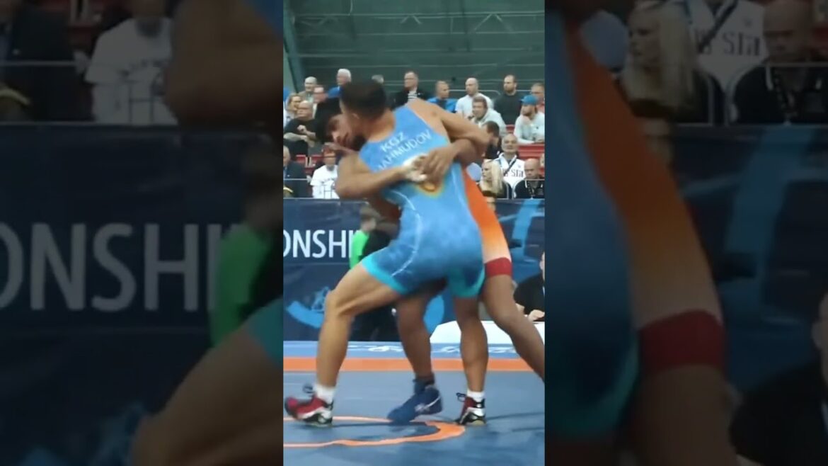 Akzhol Makhmudov Highlight  #greco #mma #wrestling #kyrgyztan #olympics #shorts