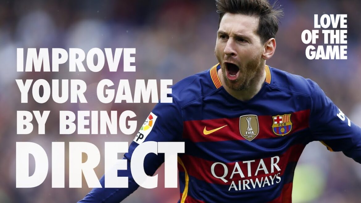 Wingers! Improve your game by being DIRECT!