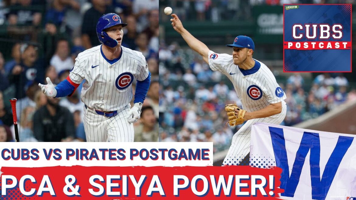 CUBS POSTCAST: Pete Crow-Armstrong and Seiya Suzuki BOTH hit tanks and lead Chicago Cubs to the W!