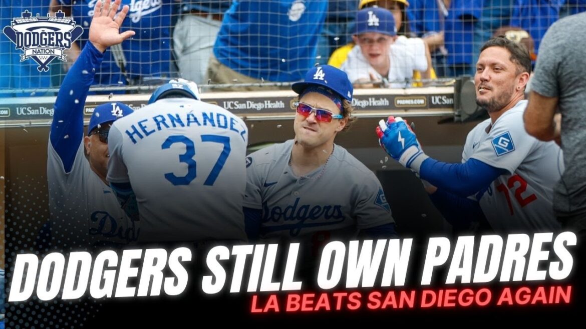 MUST-SEE: How Dodgers Still Beat Padres Even When They’re Not at 100%! Shohei Ohtani Triples MUST-SEE: How Dodgers Still Beat Padres Even When They're Not at 100%! Shohei Ohtani Triples