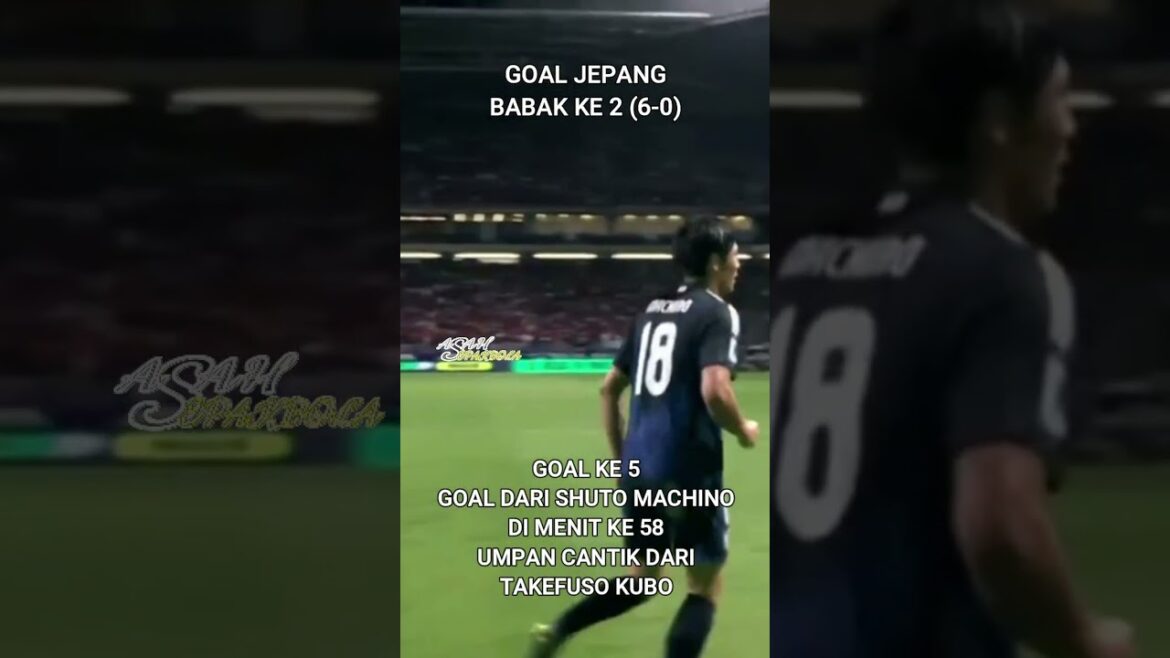 Goal Japan vs Indonesia 6-0 Round 2 Time Matchday 10 Group C #Round3 #Qualification of World