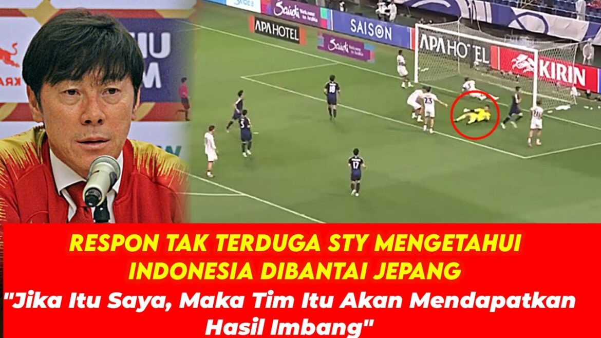 Shocking reaction Sty! When I found out that Indonesia lost to Japan, his response was surprised by Indo citizens Shocking reaction Sty! When I found out that Indonesia lost to Japan, his response was surprised by Indo citizens
