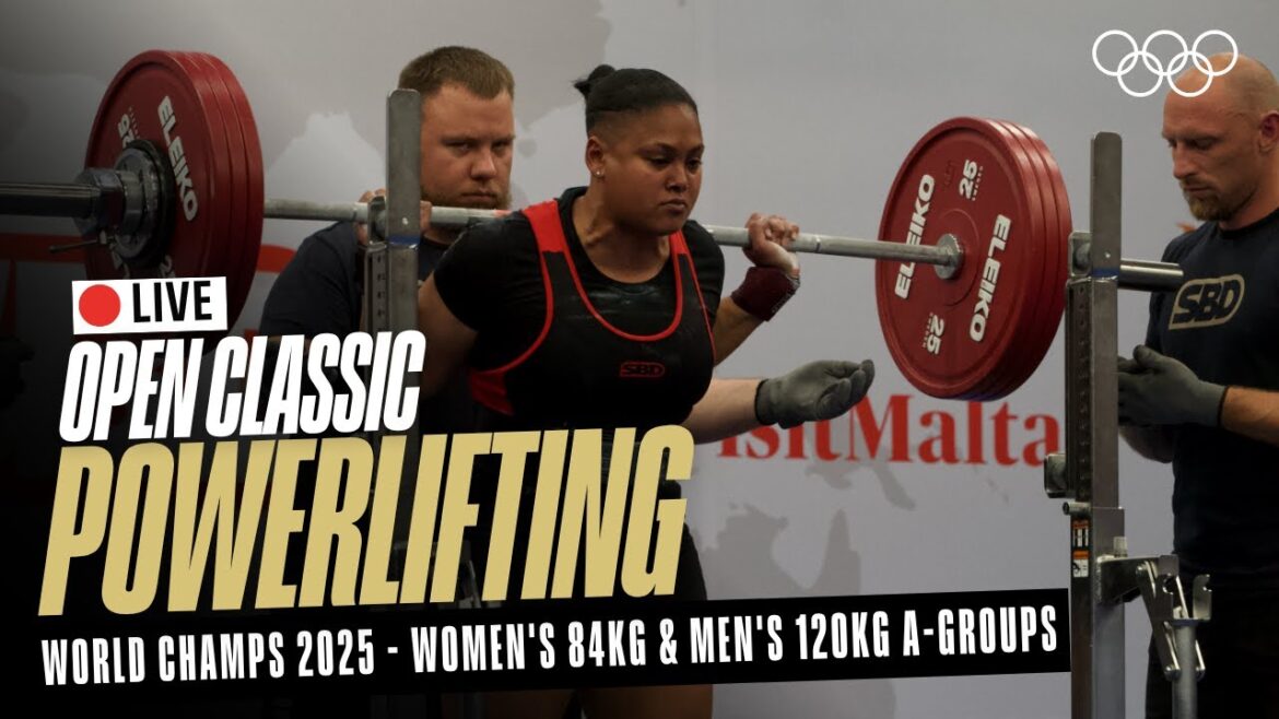🔴 LIVE Powerlifting | Women’s 84kg & Men’s 120kg A-Groups | World Classic Open Championships 🔴 LIVE Powerlifting | Women's 84kg & Men's 120kg A-Groups | World Classic Open Championships