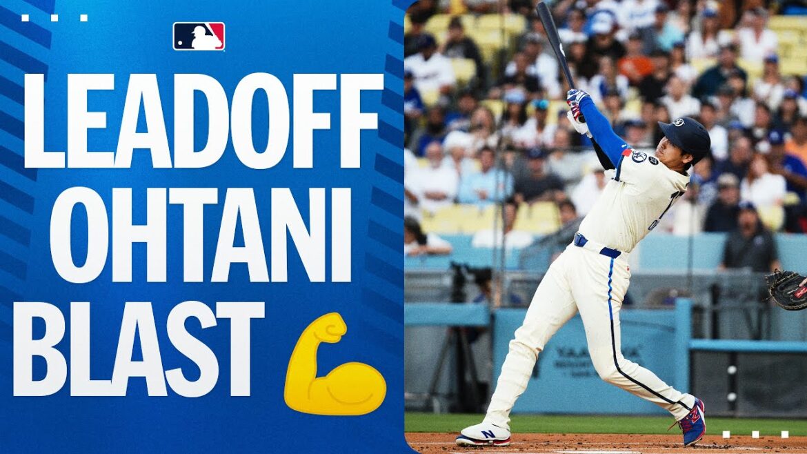Shohei Ohtani Leadoff Blast 💪