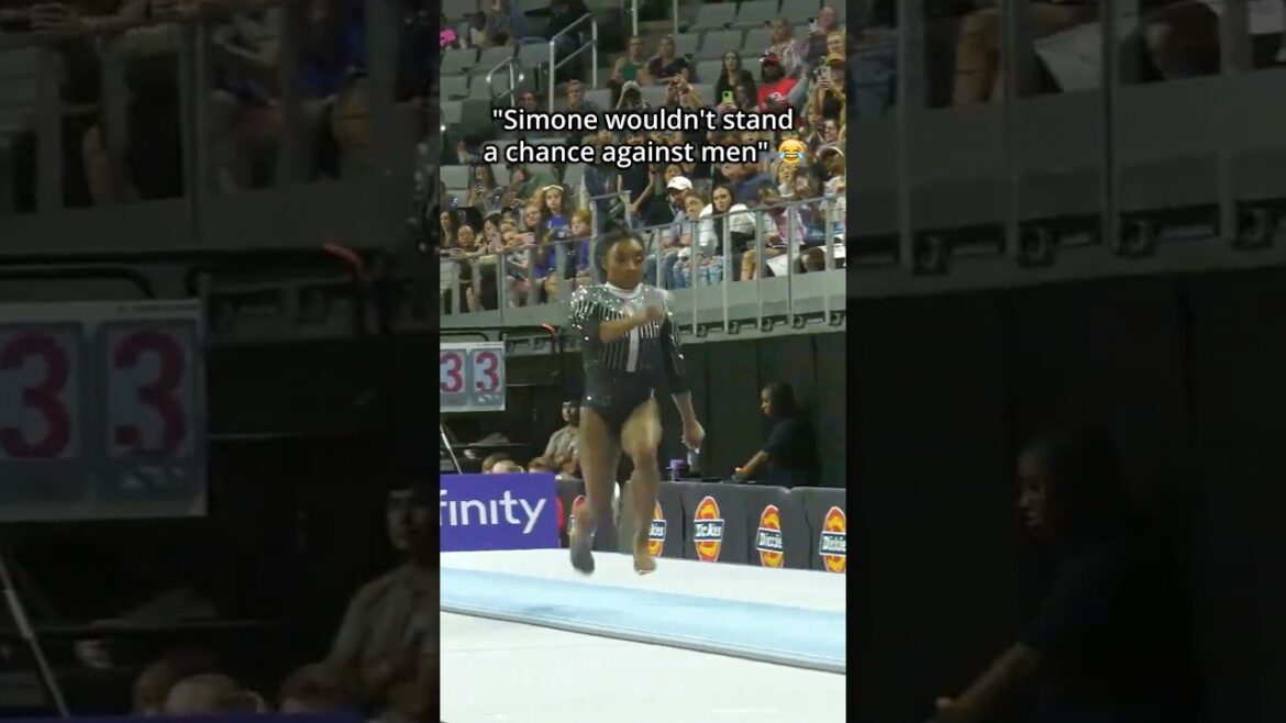 In response to the recent Simone drama😳 #gymnastics #simonebiles #drama #sports #vault