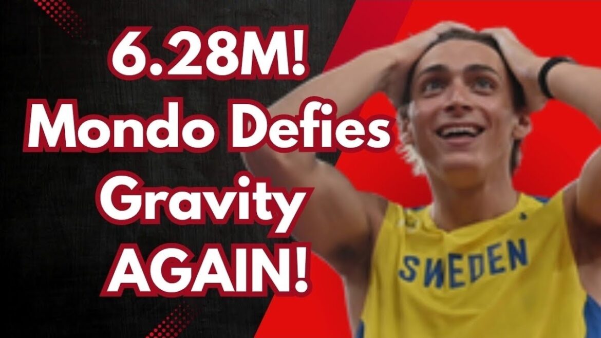 Mondo Duplantis Breaks the Pole Vault World Record AGAIN — 6.28m in Stockholm!