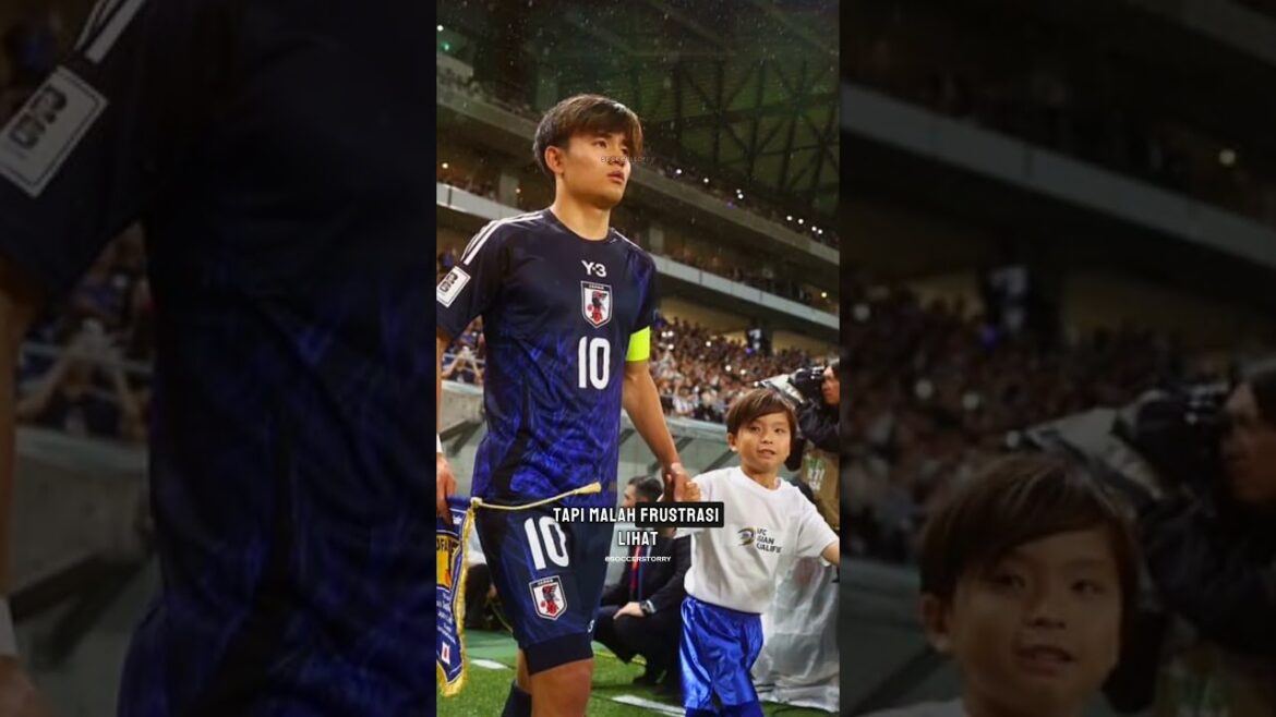 He is the Japanese national team asset #TakeFUSSUMBO #BOLA #SOCCERSTORY