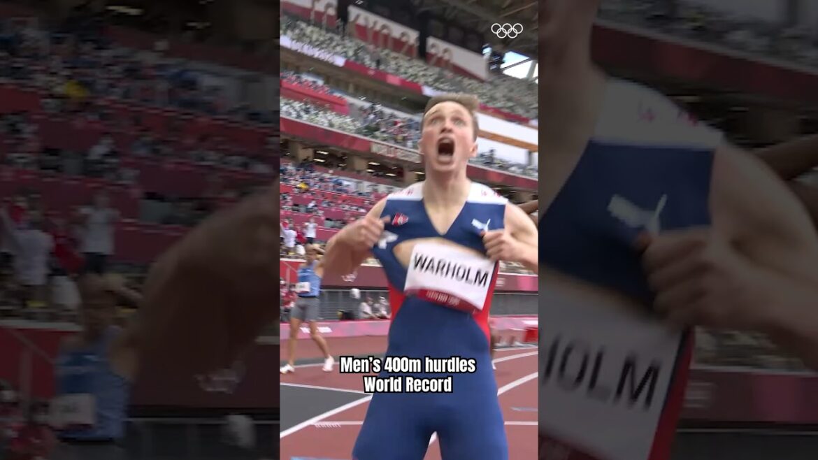 Warholm crushed the world record at Tokyo 2020 like itβs just another day at the track. πͺπ₯ Warholm crushed the world record at Tokyo 2020 like itβs just another day at the track. πͺπ₯