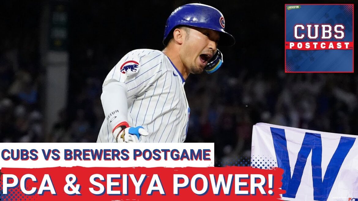 CUBS POSTCAST: Pete Crow-Armstrong and Seiya Suzuki hit MASSIVE HR's & the Chicago Cubs win 5-3!