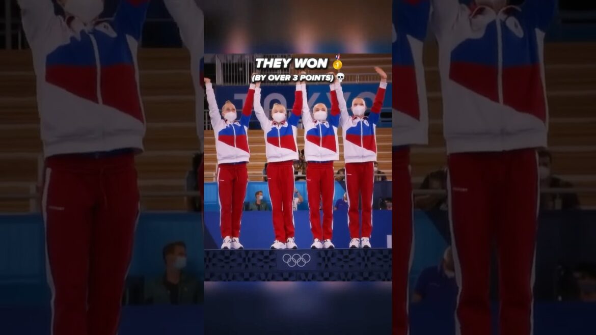 Everyone was so mad when she said this!😳 #gymnastics #russia #sports #olympics #simonebiles