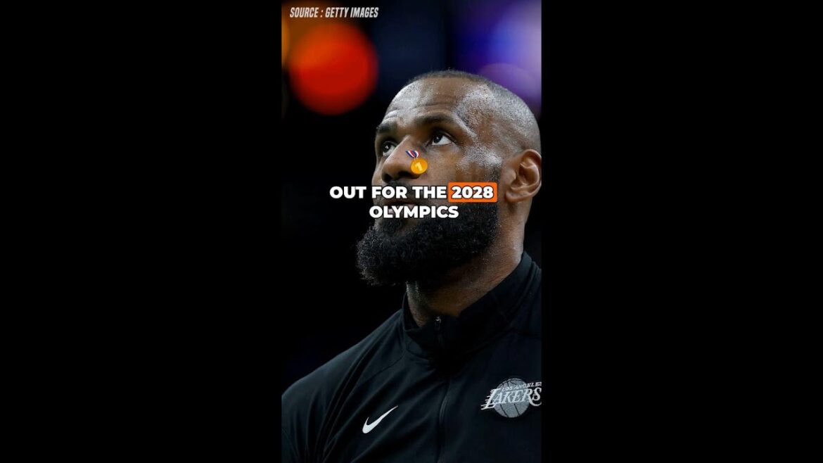LeBron James confirms he will not be present at the next Olympic Games