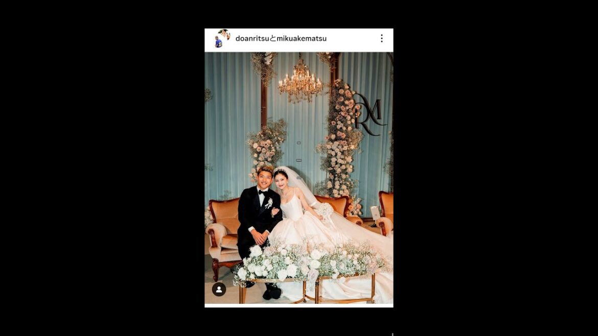 Doan Ritsu's wedding reception with a beautiful wife is a hot topic