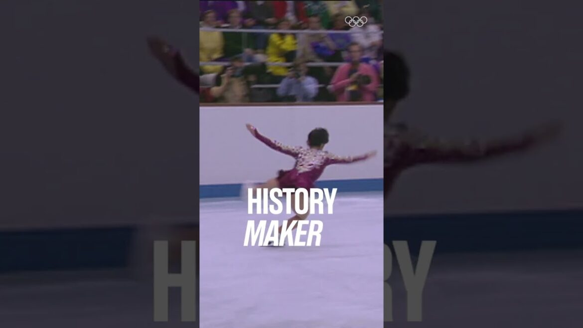 ❄️⛸️ Ito Midori was the first woman to land a triple Axel at an Olympic Games! #MoreThanSport