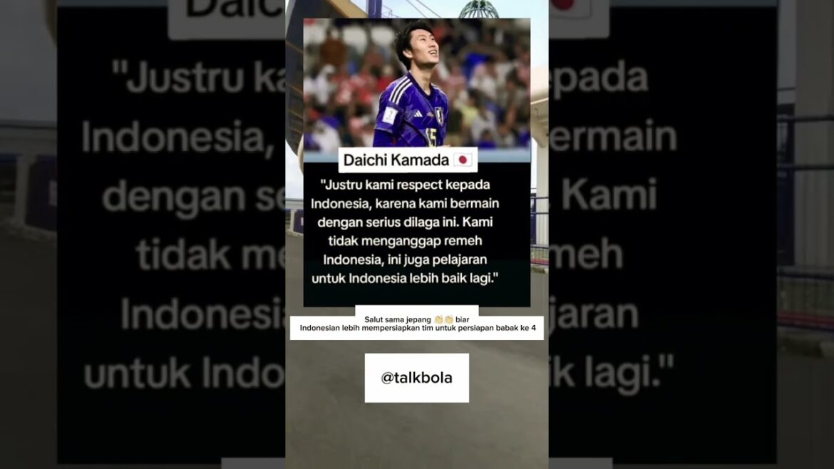 Daichi Kamada: Japan seriously against Indonesia, not underestimated! ๐ฏ๐ต๐ฎ๐ฉ #Shorts #Jepang Daichi Kamada: Japan seriously against Indonesia, not underestimated! ๐ฏ๐ต๐ฎ๐ฉ #Shorts #Jepang