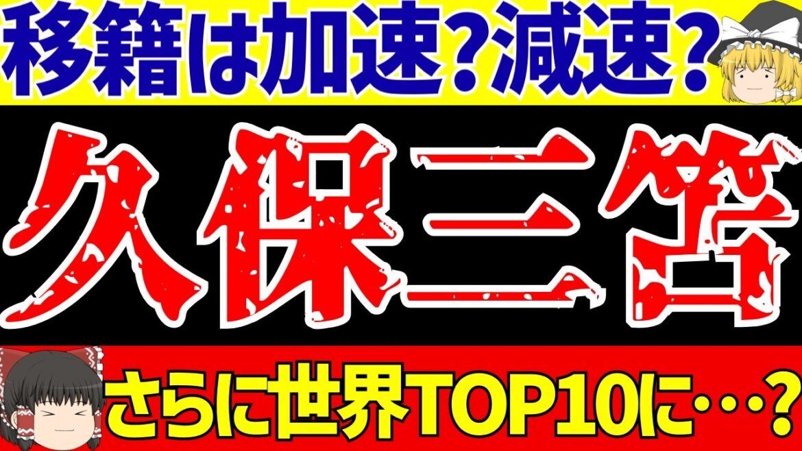 [Japanese overseas soccer player]What happened to the rumors about Kubo Takefusa and Mito Kaoru's transfer!? And there are many more...[Slowly soccer commentary]