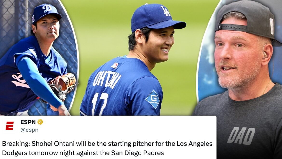 Shohei Ohtani Returns To Pitchers Mound After Nearly 2 Years As Top Batter In The MLB | Pat McAfee Shohei Ohtani Returns To Pitchers Mound After Nearly 2 Years As Top Batter In The MLB | Pat McAfee