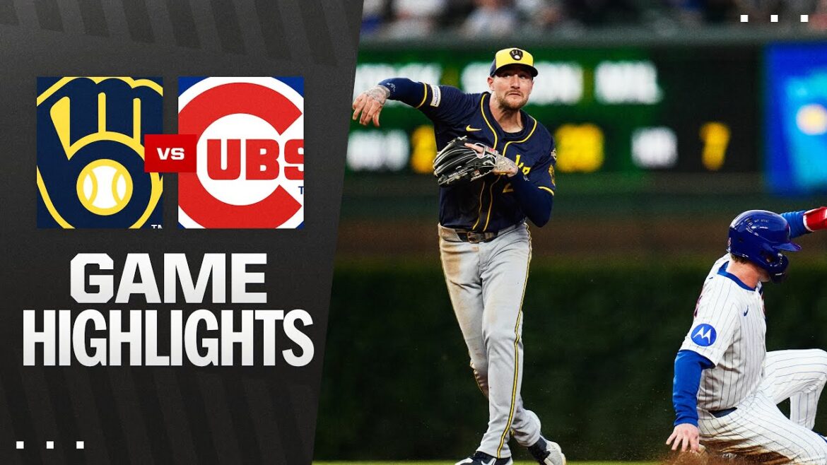 Brewers vs. Cubs Game Highlights (6/17/25) | MLB Highlights Brewers vs. Cubs Game Highlights (6/17/25) | MLB Highlights