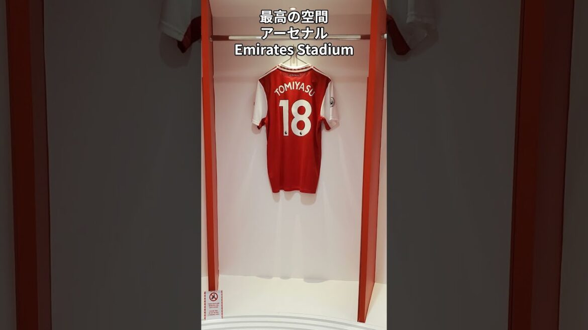 Arsenal "Emirates Stadium" Tomiyasu Takehiro #shorts